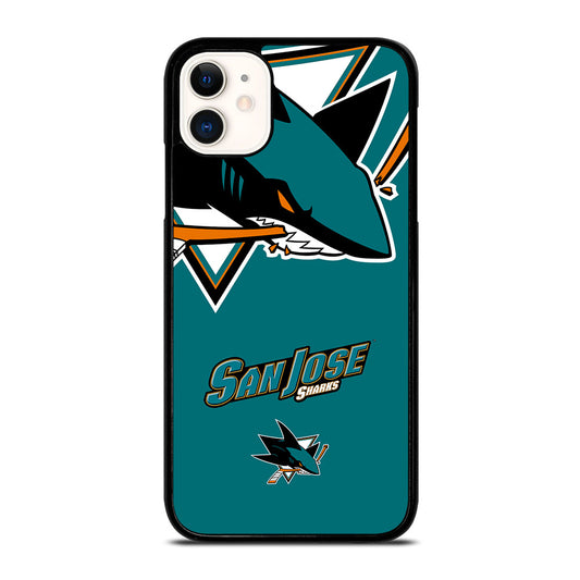 SAN JOSE SHARKS HOCKEY LOGO 3 iPhone 11 Case Cover
