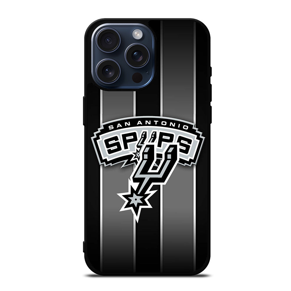 SAN ANTONIO SPURS NBA BASKETBALL 1 iPhone 15 Pro Max Case Cover