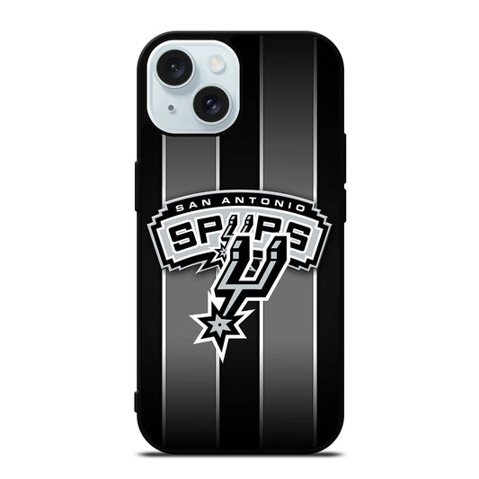 SAN ANTONIO SPURS NBA BASKETBALL 1 iPhone 15 Case Cover