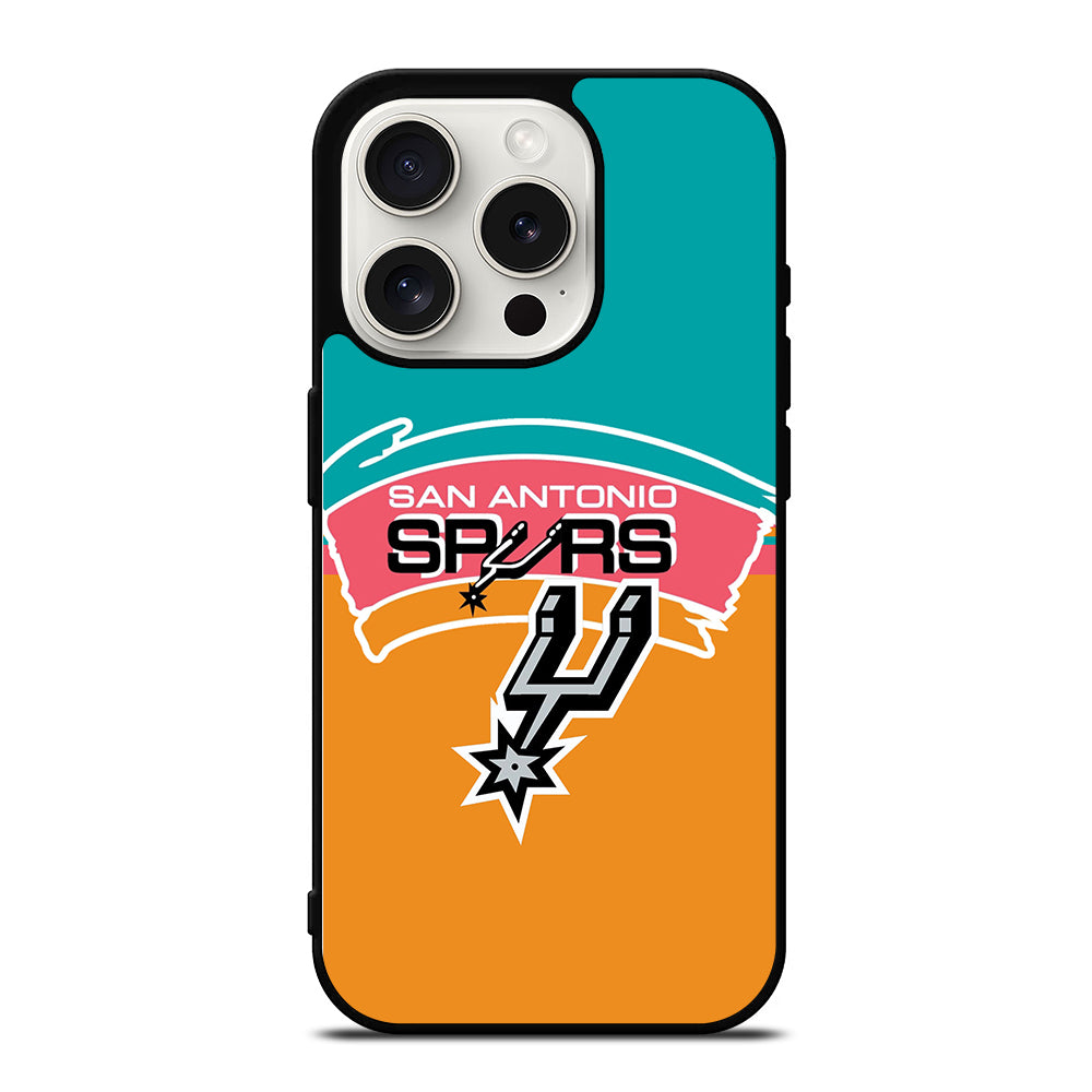 SAN ANTONIO SPURS NBA BASKETBALL 2 iPhone 15 Pro Case Cover