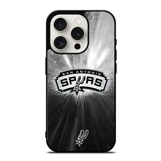 SAN ANTONIO SPURS NBA BASKETBALL 3 iPhone 15 Pro Case Cover