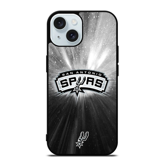 SAN ANTONIO SPURS NBA BASKETBALL 3 iPhone 15 Case Cover