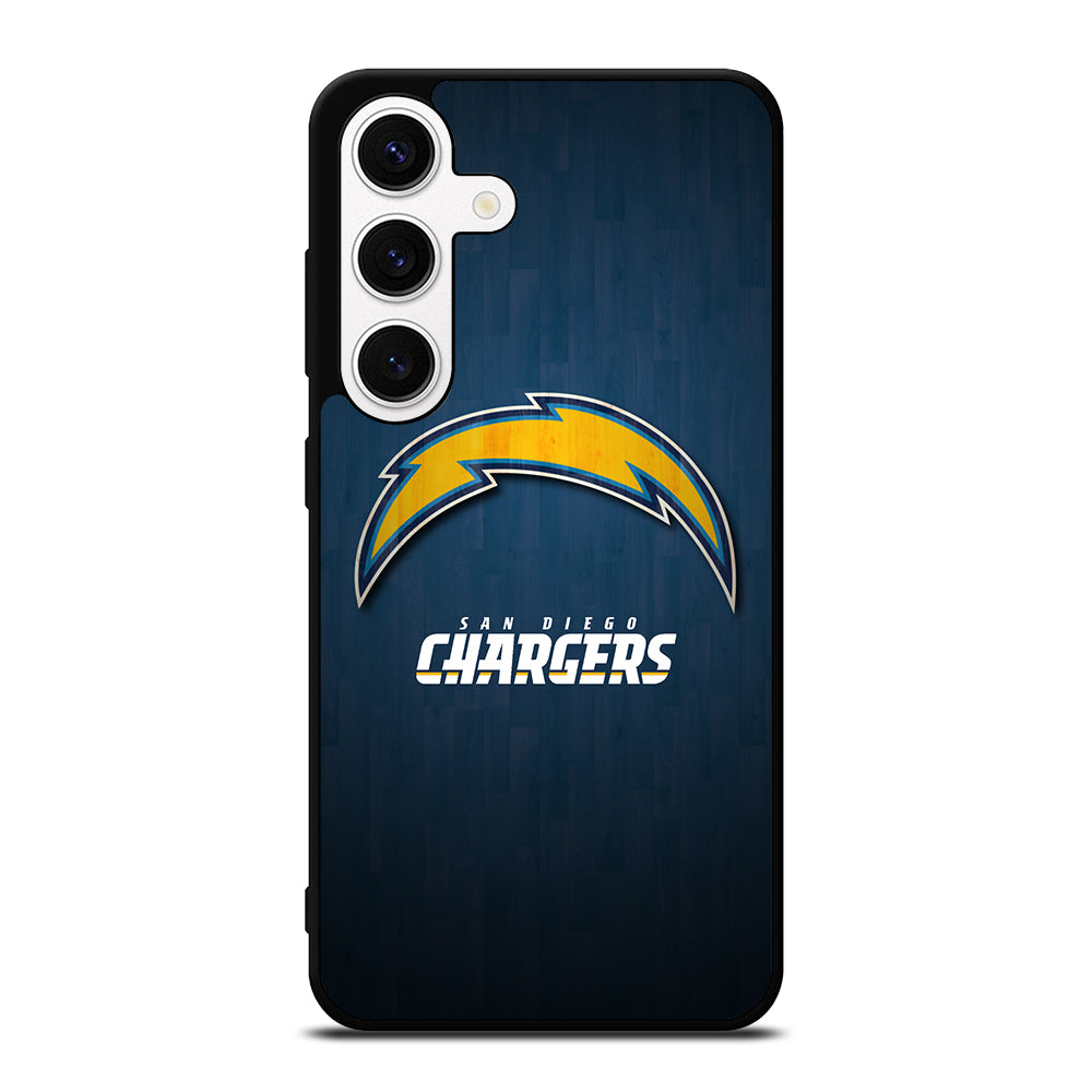 SAN DIEGO CHARGERS WOODEN LOGO Samsung Galaxy S24 Case Cover