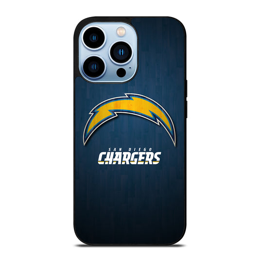 SAN DIEGO CHARGERS WOODEN LOGO iPhone 13 Pro Max Case Cover