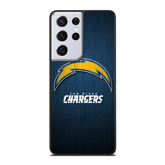 SAN DIEGO CHARGERS WOODEN LOGO Samsung Galaxy S21 Ultra Case Cover