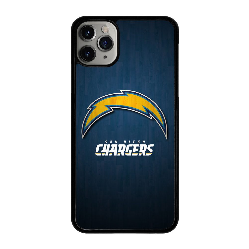 SAN DIEGO CHARGERS WOODEN LOGO iPhone 11 Pro Max Case Cover