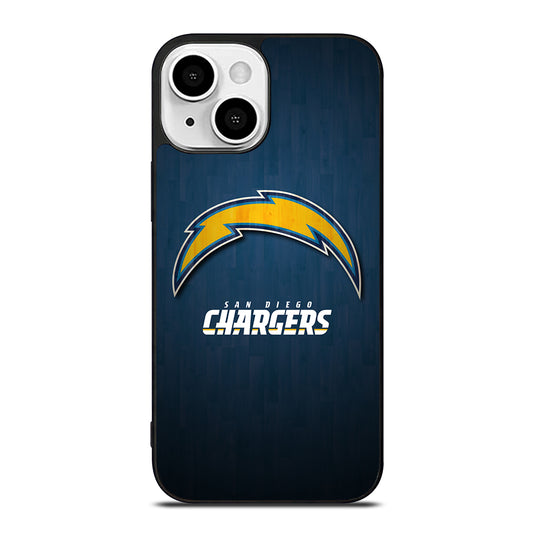 SAN DIEGO CHARGERS WOODEN LOGO iPhone 13 Mini Case Cover