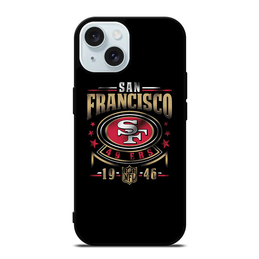 SAN FRANCISCO 49ERS NFL 1 iPhone 15 Case Cover