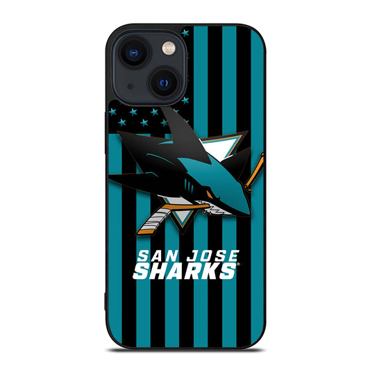 SAN JOSE SHARKS HOCKEY LOGO 1 iPhone 14 Plus Case Cover