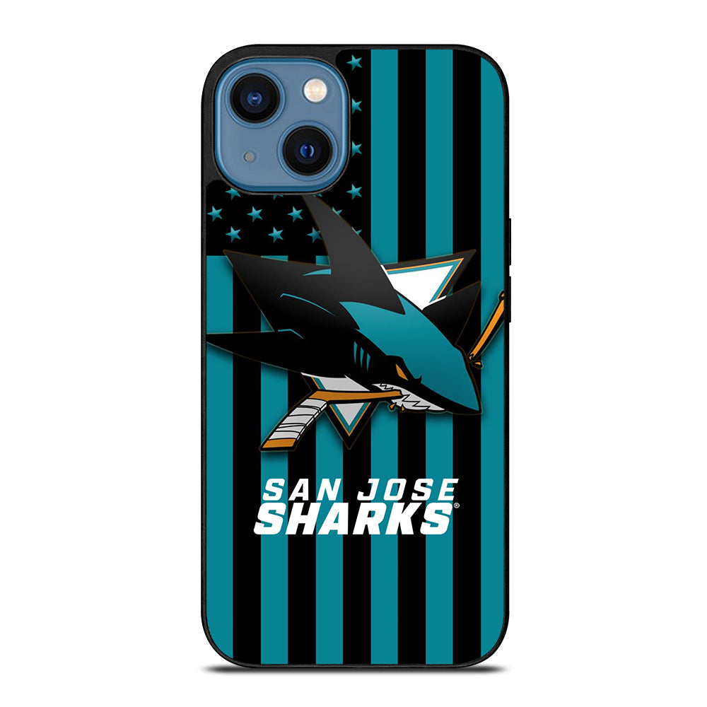 SAN JOSE SHARKS HOCKEY LOGO 1 iPhone 14 Case Cover