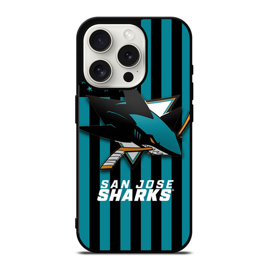 SAN JOSE SHARKS HOCKEY LOGO 1 iPhone 15 Pro Case Cover