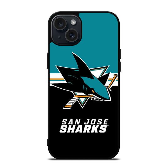 SAN JOSE SHARKS HOCKEY LOGO 2 iPhone 15 Plus Case Cover