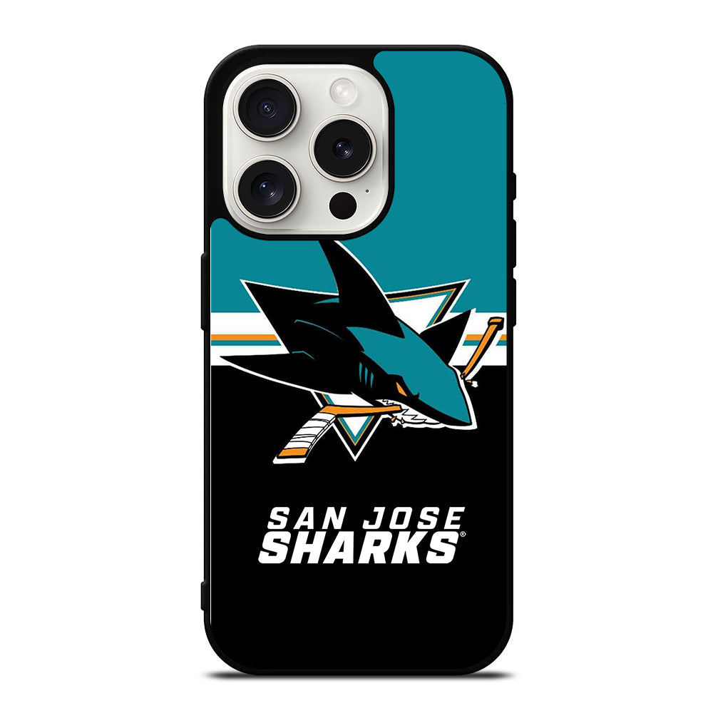 SAN JOSE SHARKS HOCKEY LOGO 2 iPhone 15 Pro Case Cover