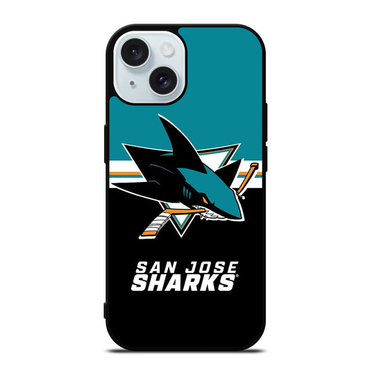SAN JOSE SHARKS HOCKEY LOGO 2 iPhone 15 Case Cover