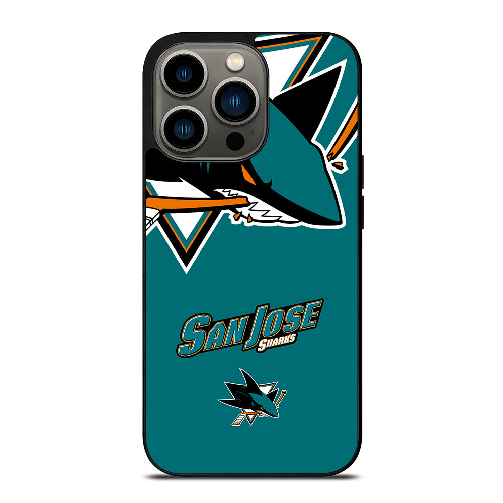 SAN JOSE SHARKS HOCKEY LOGO 3 iPhone 13 Pro Case Cover