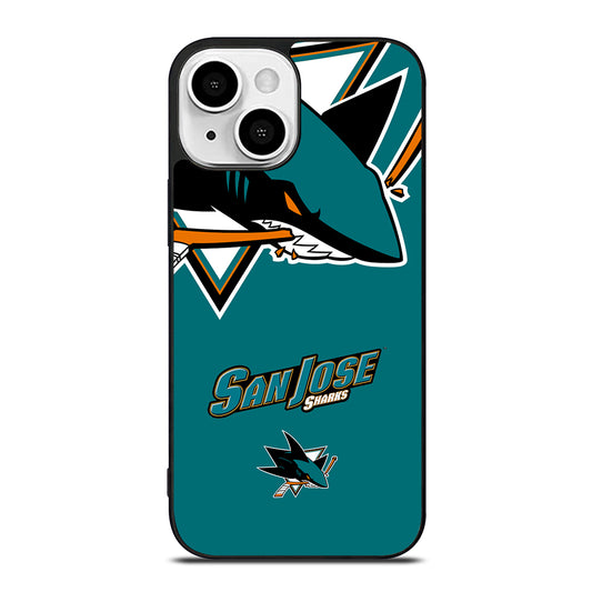 SAN JOSE SHARKS HOCKEY LOGO 3 iPhone 13 Mini Case Cover