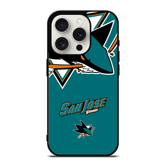 SAN JOSE SHARKS HOCKEY LOGO 3 iPhone 15 Pro Case Cover