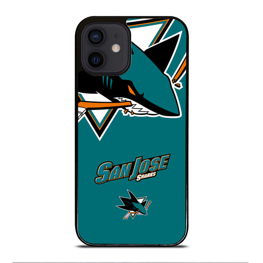 SAN JOSE SHARKS HOCKEY LOGO 3 iPhone 12 Mini Case Cover