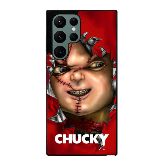 SCARY CHUCKY DOLL 1 Samsung Galaxy S22 Ultra Case Cover