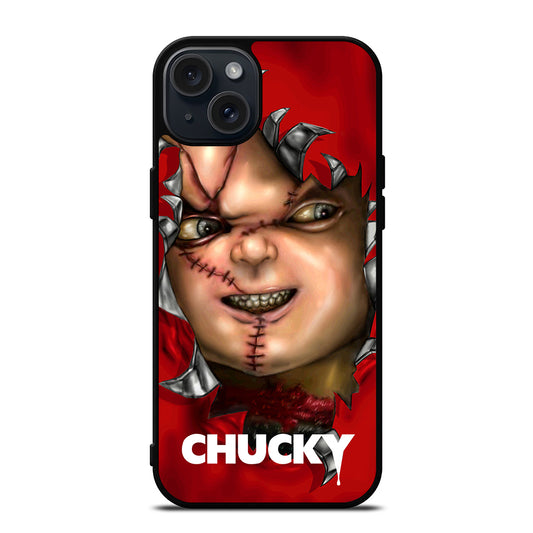 SCARY CHUCKY DOLL 1 iPhone 15 Plus Case Cover