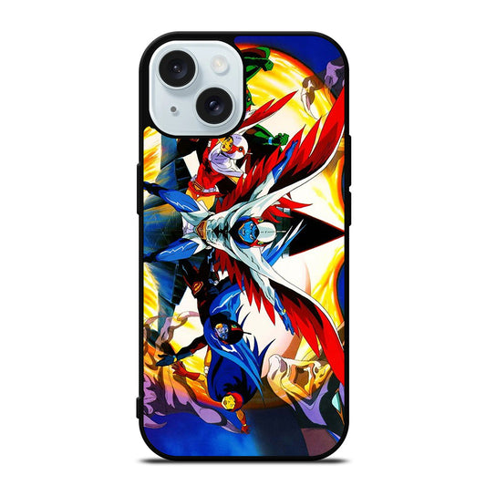 SCIENCE NINJA TEAM GATCHAMAN CARTOON iPhone 15 Case Cover