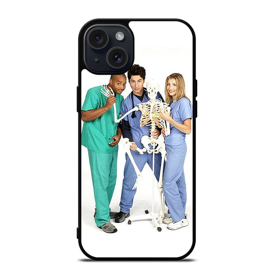 SCRUBS TURK AND JD THE SERIES iPhone 15 Plus Case Cover