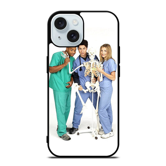 SCRUBS TURK AND JD THE SERIES iPhone 15 Case Cover