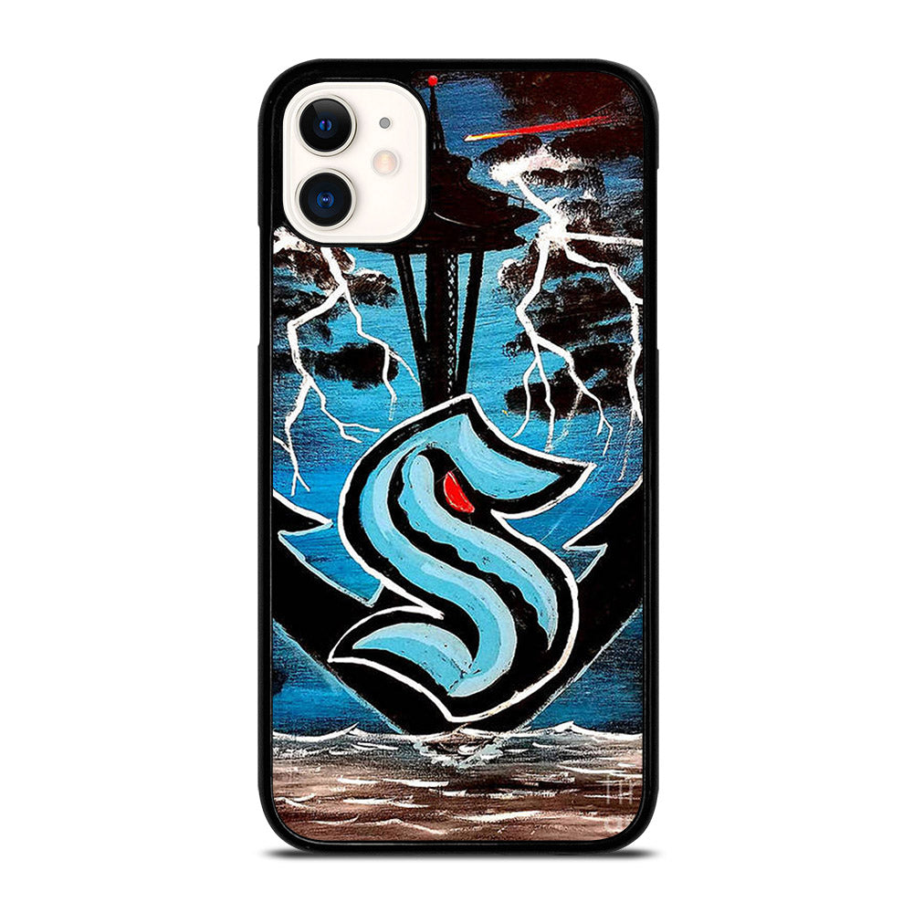 SEATTLE KRAKEN ART iPhone 11 Case Cover