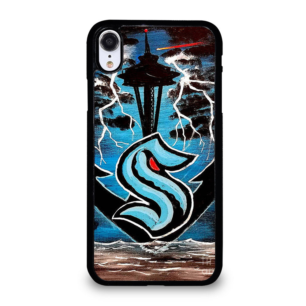 SEATTLE KRAKEN ART iPhone XR Case Cover