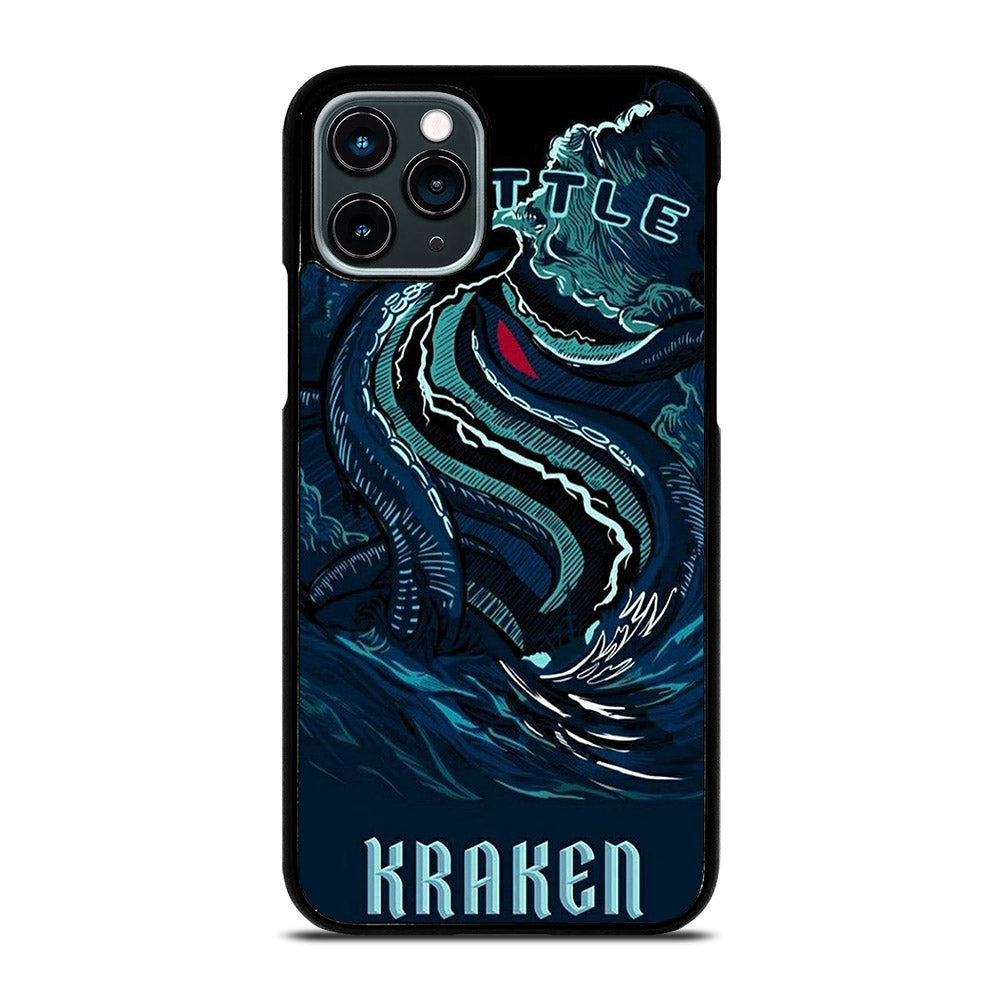 SEATTLE KRAKEN LOGO ART iPhone 11 Pro Case Cover