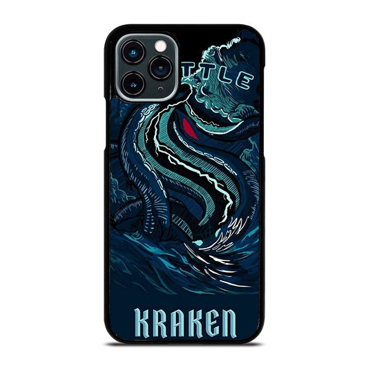 SEATTLE KRAKEN LOGO ART iPhone 11 Pro Case Cover