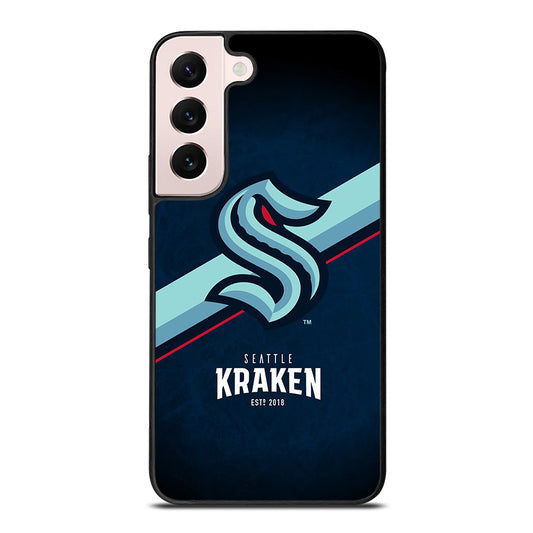 SEATTLE KRAKEN STRIPE LOGO Samsung Galaxy S22 Plus Case Cover