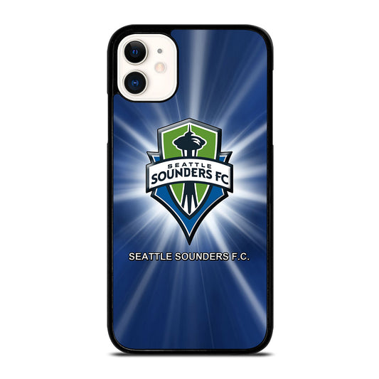 SEATTLE SOUNDERS FC LOGO 2 iPhone 11 Case Cover