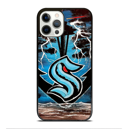 SEATTLE KRAKEN ART iPhone 12 Pro Case Cover