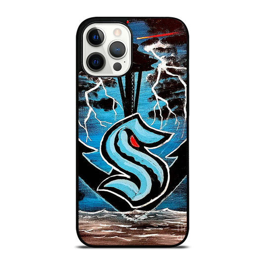 SEATTLE KRAKEN ART iPhone 12 Pro Max Case Cover