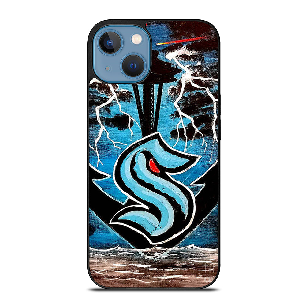 SEATTLE KRAKEN ART iPhone 13 Case Cover