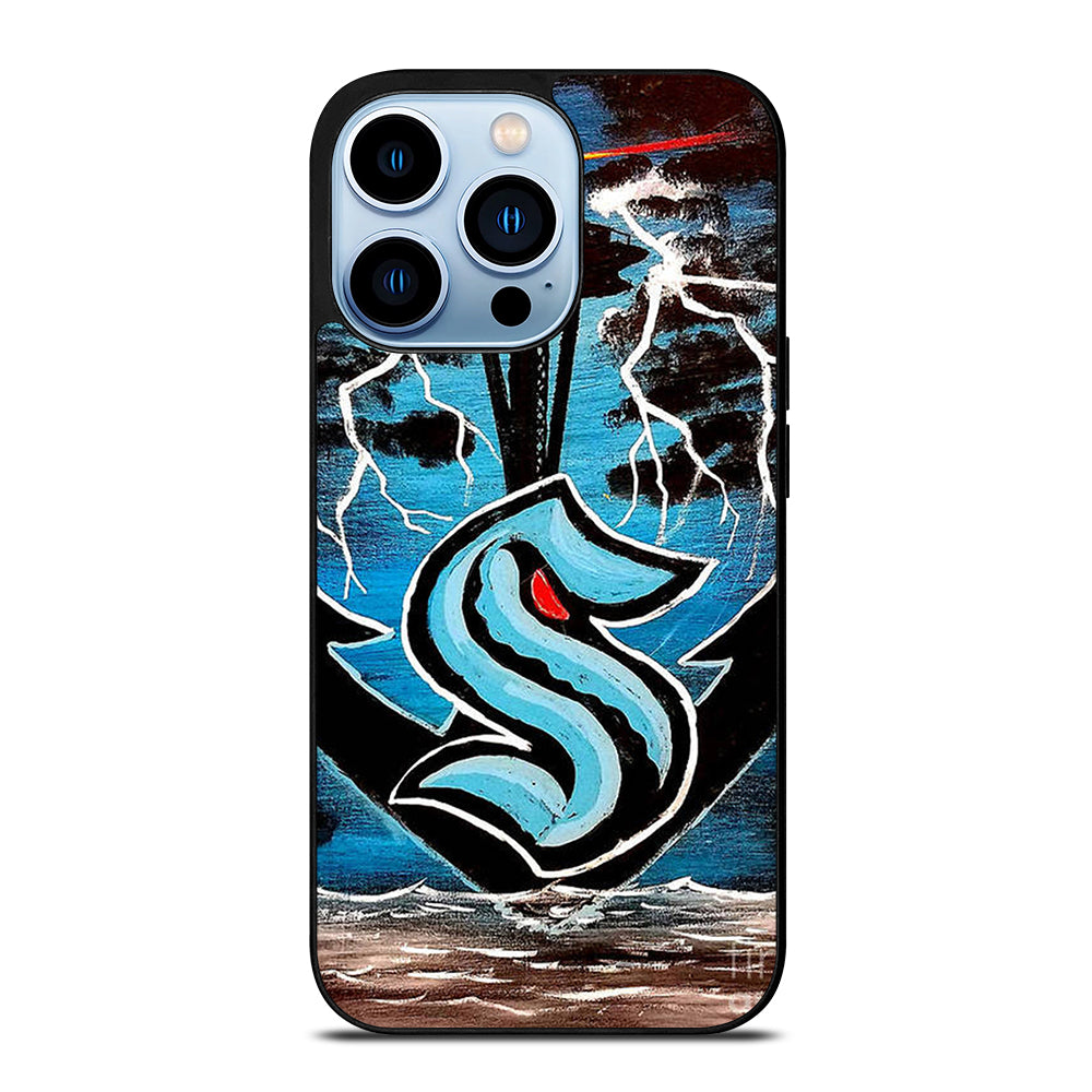 SEATTLE KRAKEN ART iPhone 13 Pro Max Case Cover