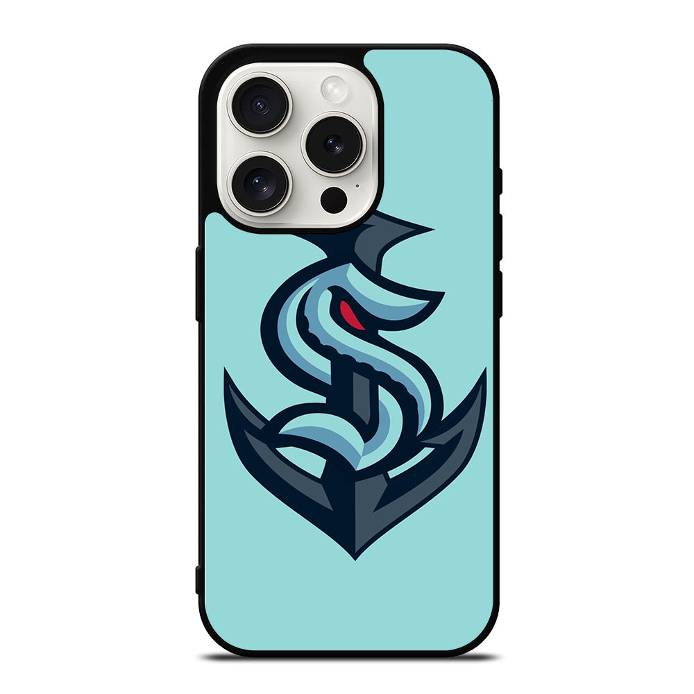 SEATTLE KRAKEN HOCKEY 3 iPhone 15 Pro Case Cover