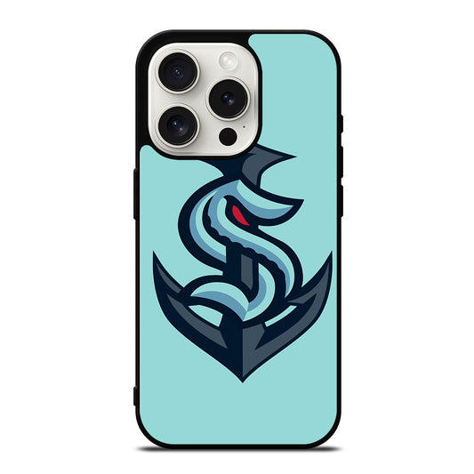 SEATTLE KRAKEN HOCKEY 3 iPhone 15 Pro Case Cover