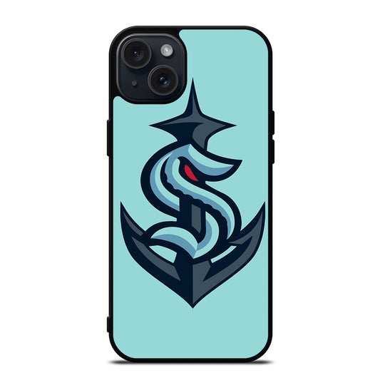 SEATTLE KRAKEN HOCKEY 3 iPhone 15 Plus Case Cover