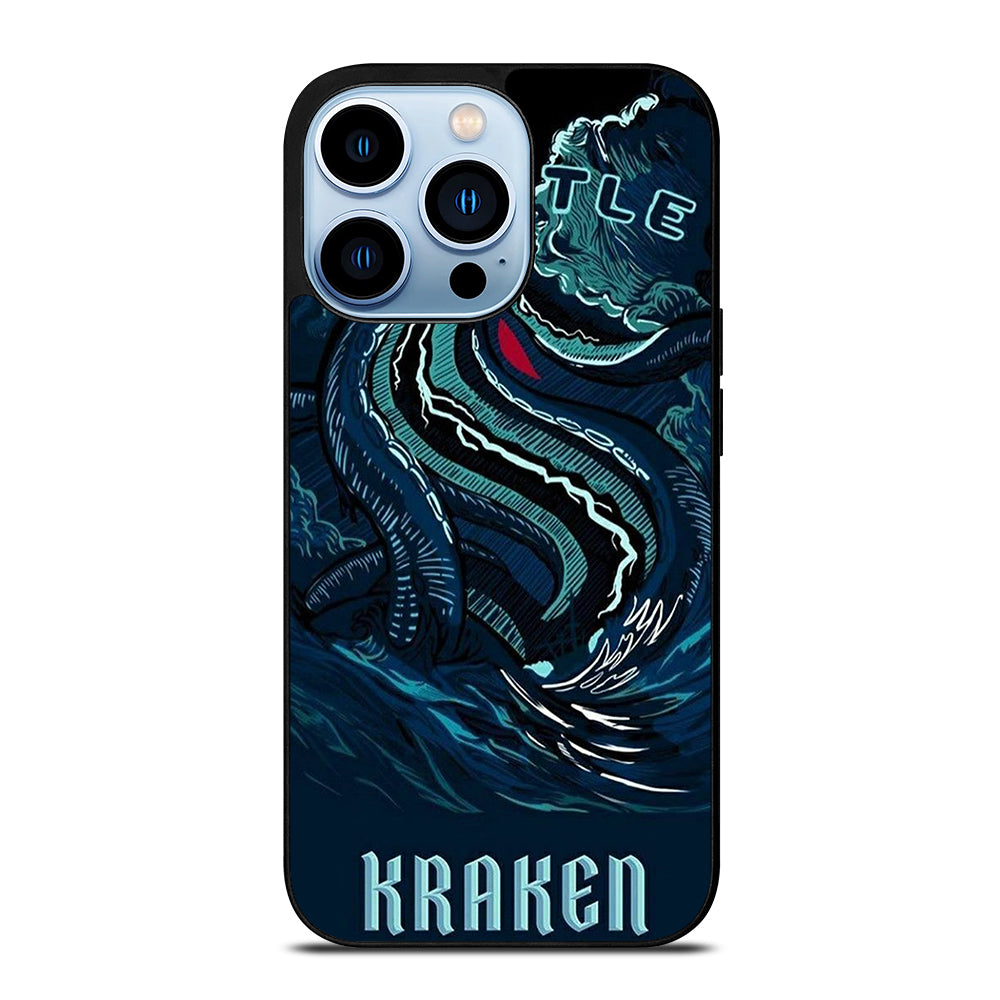 SEATTLE KRAKEN LOGO ART iPhone 13 Pro Max Case Cover