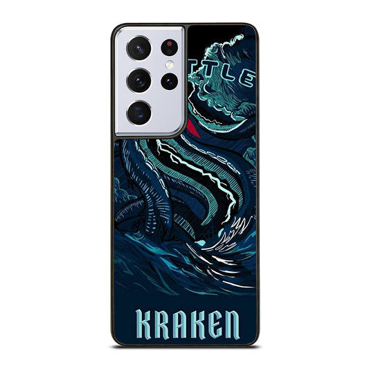 SEATTLE KRAKEN LOGO ART Samsung Galaxy S21 Ultra Case Cover