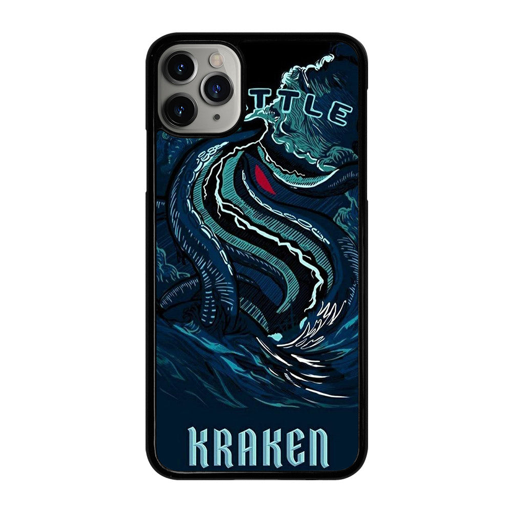 SEATTLE KRAKEN LOGO ART iPhone 11 Pro Max Case Cover