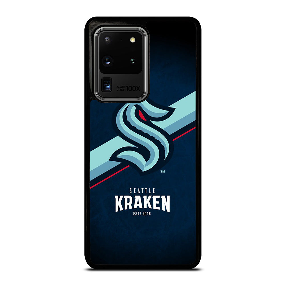 SEATTLE KRAKEN STRIPE LOGO Samsung Galaxy S20 Ultra Case Cover