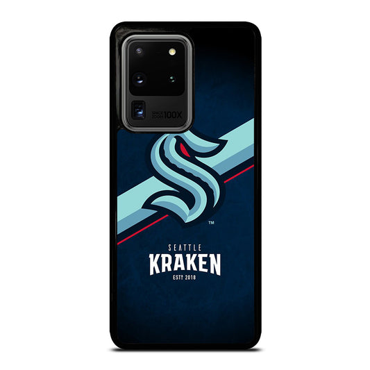 SEATTLE KRAKEN STRIPE LOGO Samsung Galaxy S20 Ultra Case Cover