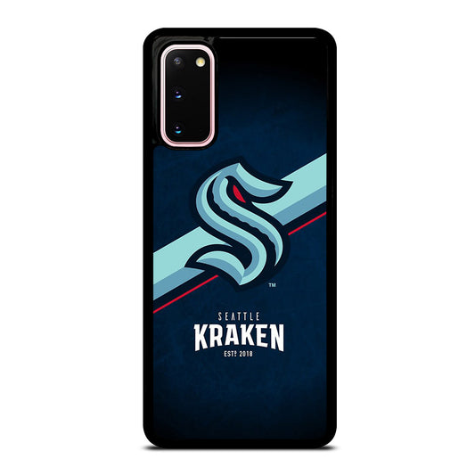 SEATTLE KRAKEN STRIPE LOGO Samsung Galaxy S20 Case Cover
