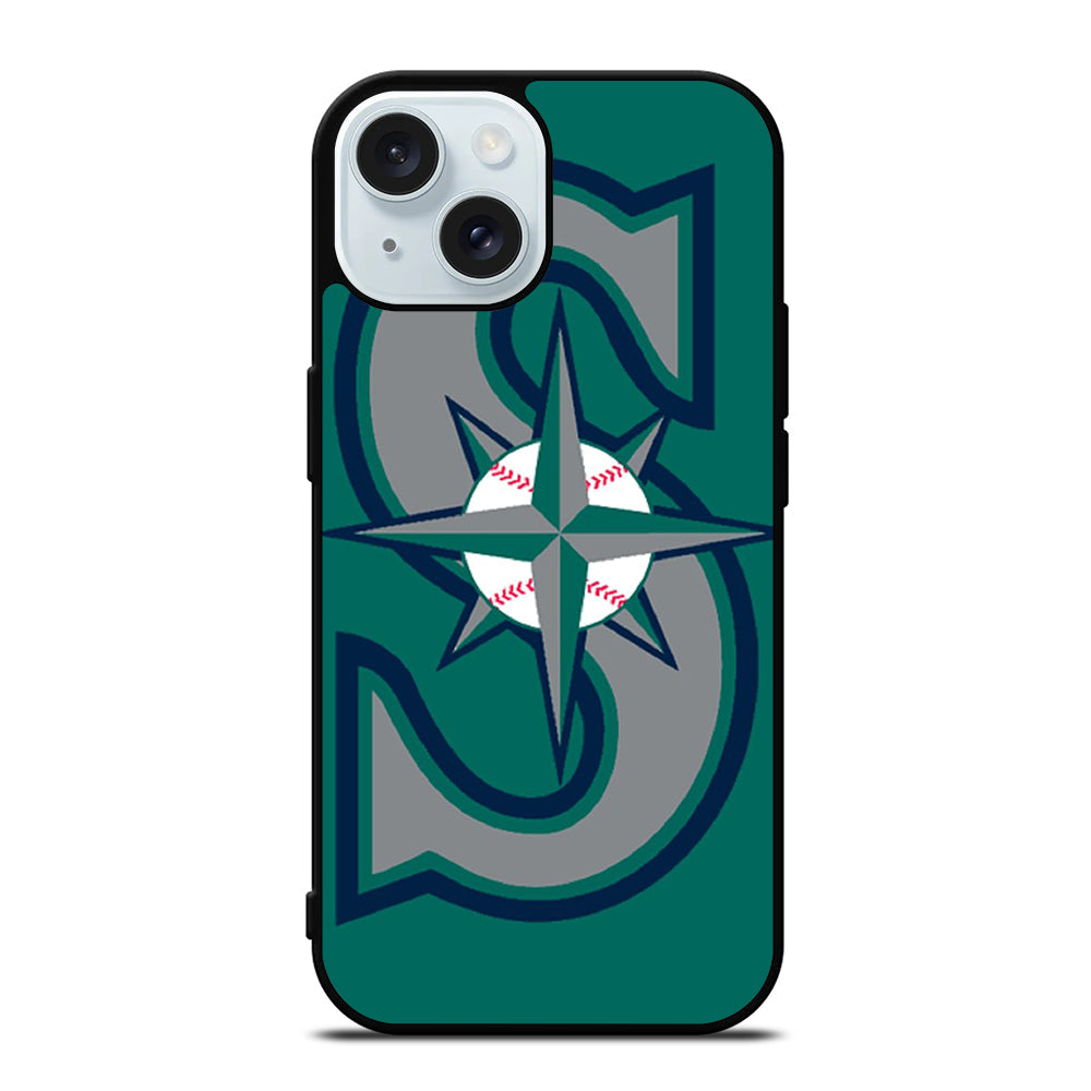 SEATTLE MARINERS BASEBALL 1 iPhone 15 Case Cover