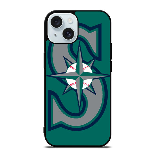 SEATTLE MARINERS BASEBALL 1 iPhone 15 Case Cover
