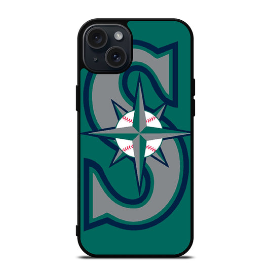 SEATTLE MARINERS BASEBALL 1 iPhone 15 Plus Case Cover