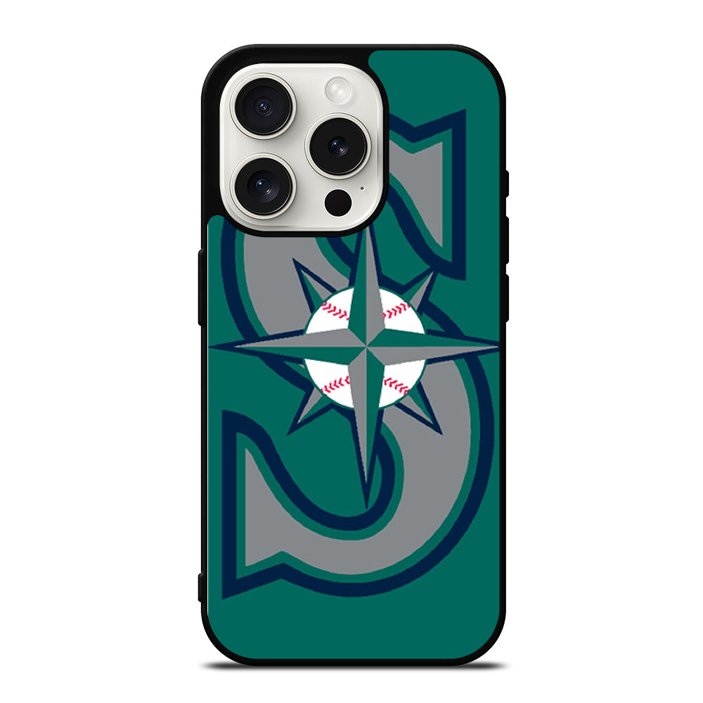 SEATTLE MARINERS BASEBALL 1 iPhone 15 Pro Case Cover